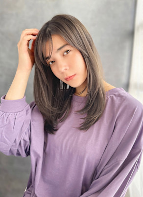 20代30代40代　ミセス透明感小顔くびれレイヤーロング