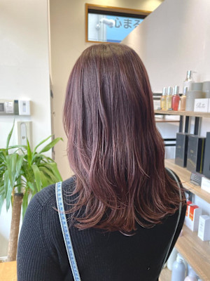 ハイライト＋ピンク