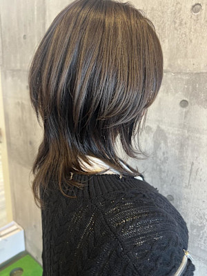 ミディアム／レイヤーカット