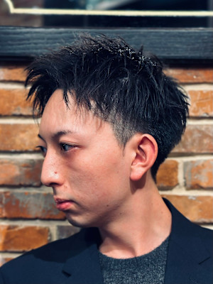 ヒロ銀座 仙台西口店×ショート×アップバング