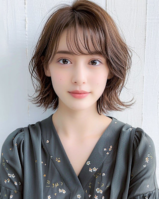 ふんわりナチュラルショート