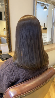 透明感オリーブベージュ／丸みレイヤー