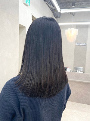 美髪髪質改善トリートメント/似合わせカット/フェミニンロング