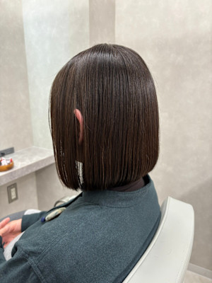 似合わせカット/個室サロン/美髪縮毛矯正/まとまるボブ