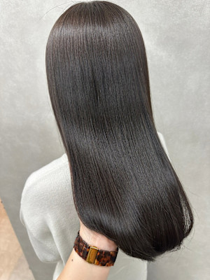 縮毛矯正/個室サロン/髪質改善