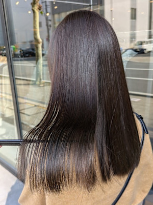 さら艶/髪質改善トリートメント/黒髪