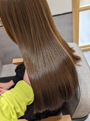 ブラウン/髪質改善トリートメント/透明感カラー