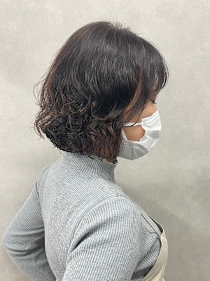 美髪髪質改善トリートメント/似合わせカット/フェミニンロング