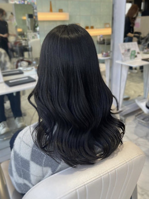 レイヤーカット／韓国ヘア／サイドレイヤー／ローレイヤー