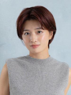 アップバングショート