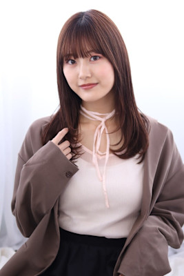 20代30代40代　ロングレイヤー ワンカールツヤ髪