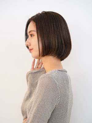 20代30代40代/ナチュラルボブ/艶髪/清澄白河/森下