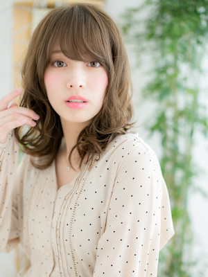 ミルクティーブラウン☆大人巻きf