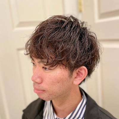 ゆるめパーマスタイル