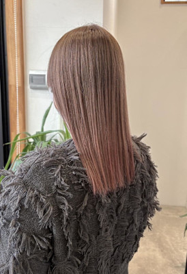 ピンクベージュ☆