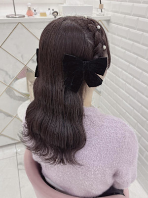 編み込みカチューシャ＊まゆ