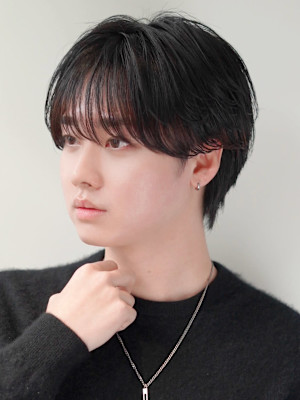 骨格診断ストレート・ウェーブ　シースルーマッシュ　ブルべ