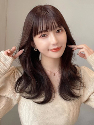 フェミニンロング/メルティカラー/レイヤー/似合わせカット 