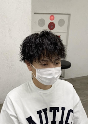 ツイスパ/マッシュ/メンズ/パーマ/¥11880