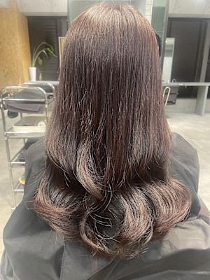 ツヤ感チェリーレッドバイオレット