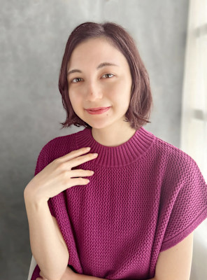 20代30代40代　大人ロブ結べるツヤ髪