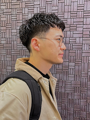 大人 メンズパーマ