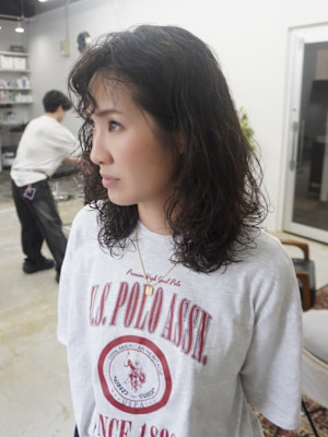 20代30代40代スパイラルパーマ