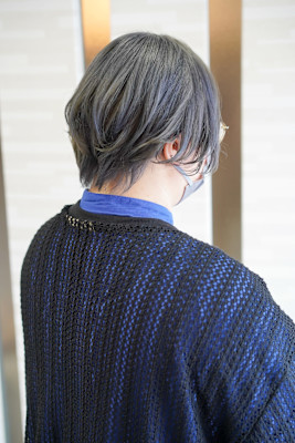 ハンサムショート×ブルーシルバー