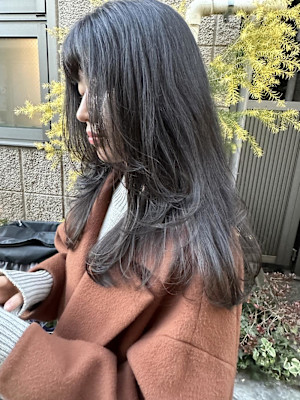 顔周りレイヤースタイル