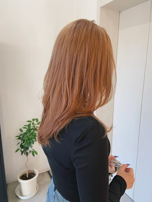 韓国風＊ロングレイヤー