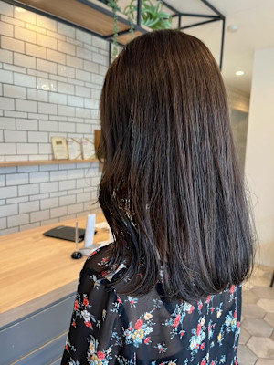 深めなトーンでも透明感キープ☆ダークグレージュ