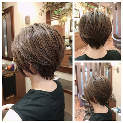 ゼッペキ解消♪ 菱形ショートスタイル