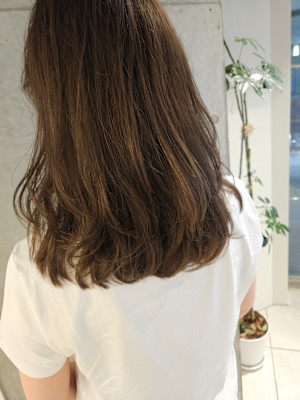 ローレイヤー×オリーブカラー