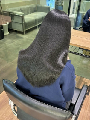 圧倒的ツヤ感！スリークストレート