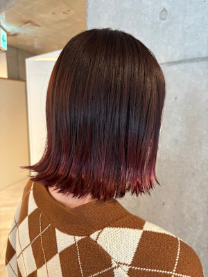 ツヤ感＃レッドカラー