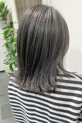 色落ちで楽しむハイライトカラー