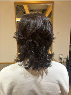 men'sウルフ×パーマ