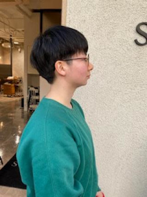 ナチュラルツーブロック