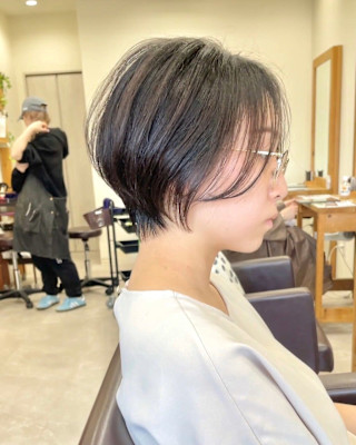 こなれボブ/アースカラー/20代30代40代