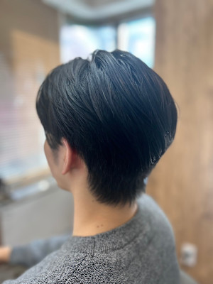 【フラワーオーガニック青池】　～大人の色気漂うツーブロック～