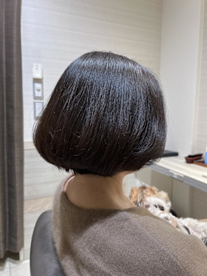 50代お洒落ボブ