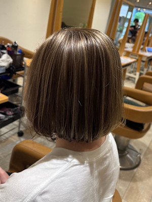 白髪ぼかし/シークレットハイライト