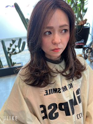 酸性パーマ　デジタルパーマ