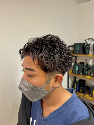 ツイストスパイラル×ショートアップバング