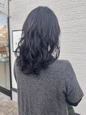 ミディアムパーマ