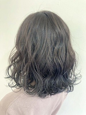 透明感外ハネミディアム