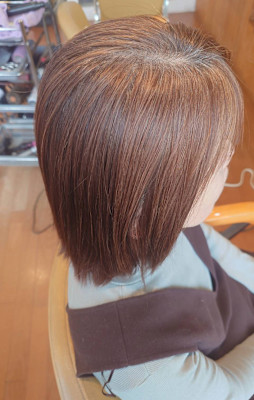 美髪ストレート