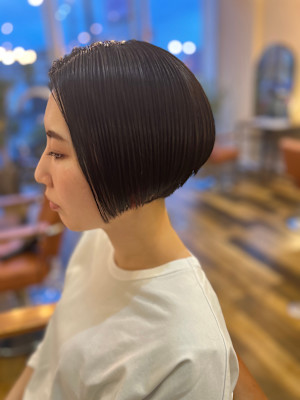 ショート　酸性ストレート