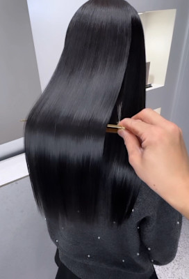 【透明感×美髪】髪質改善×極上のブルーブラック