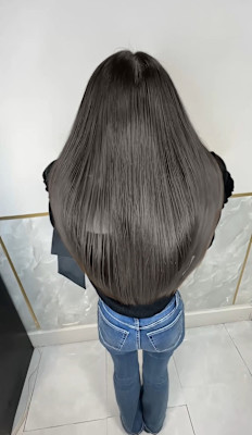 【艶たっぷり】 シルキーグロウカラー +髪質改善